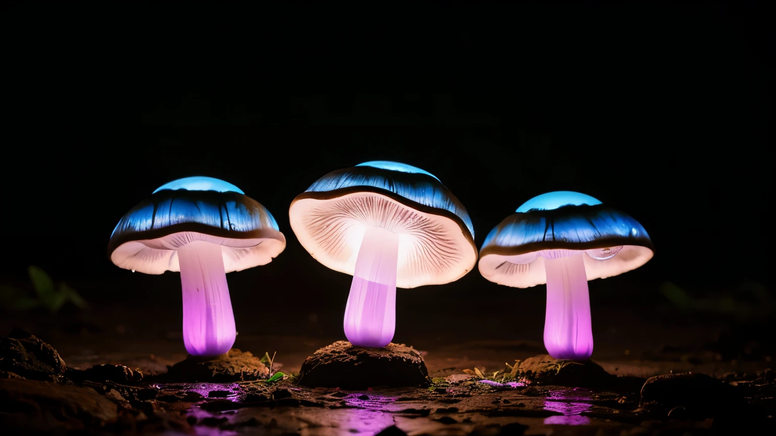 Bioluminescent Mushroom