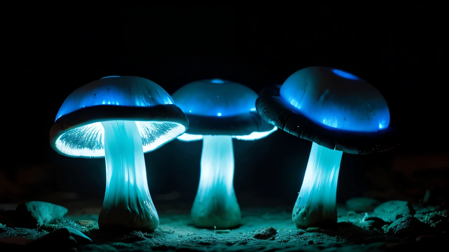Bioluminescent Mushroom