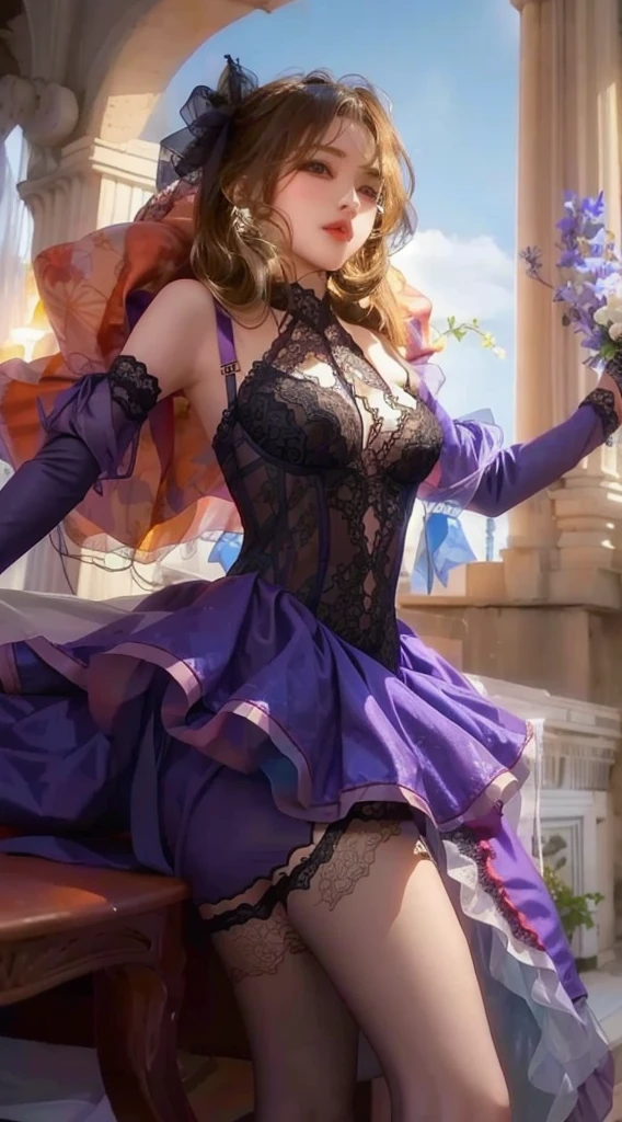 Girl with a lingerie