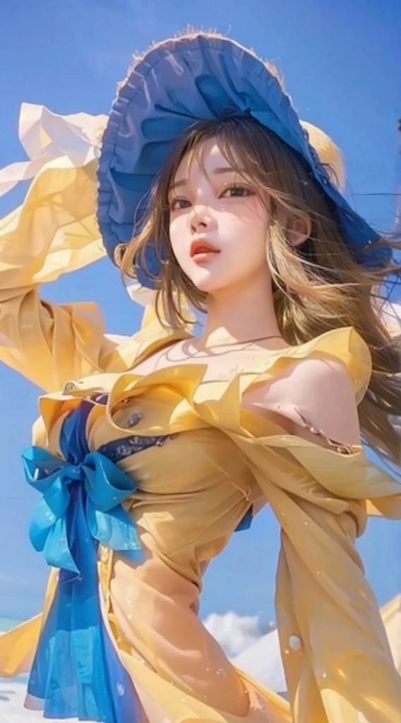 (filmgrain:1.4),(Fuji colors:1.2), No makeup,Clear pores,1 cute Japanese girl, 26 year old, Solo, Extremely detailed eye clarity,Detailed skins,Realistic skin texture,Real skin texture,Highly Detailed Face and Skin Textur,(D cup,broad shoulder,Small round buttocks,Small head, Beautiful starry sky, themoon, Reality:1.3,Low Angle Lens, Dynamic shots:1.4, Ultra photo realsisim,Photo realism,Add noise:1.5, Doji diffraction, Dynamic action:0.5,