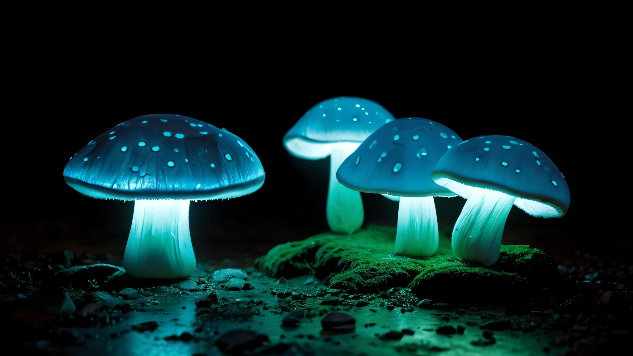 Bioluminescent Mushroom