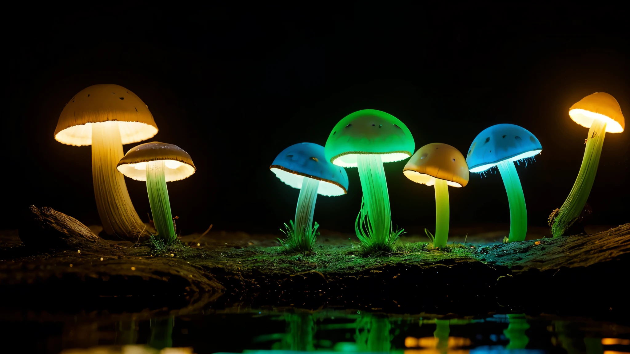 Bioluminescent Mushroom