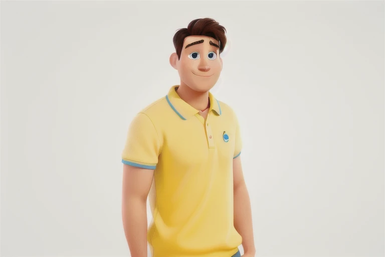 A disney pixar style man, high qualiy, best qualityer