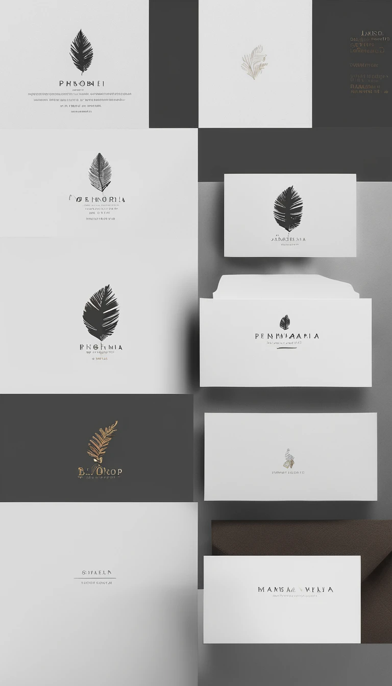 A minimal, modern, simple, cinematic logo design for the brand “Penamemoria". Create a modern, minimalistic, high-quality, logo of a boy-feather