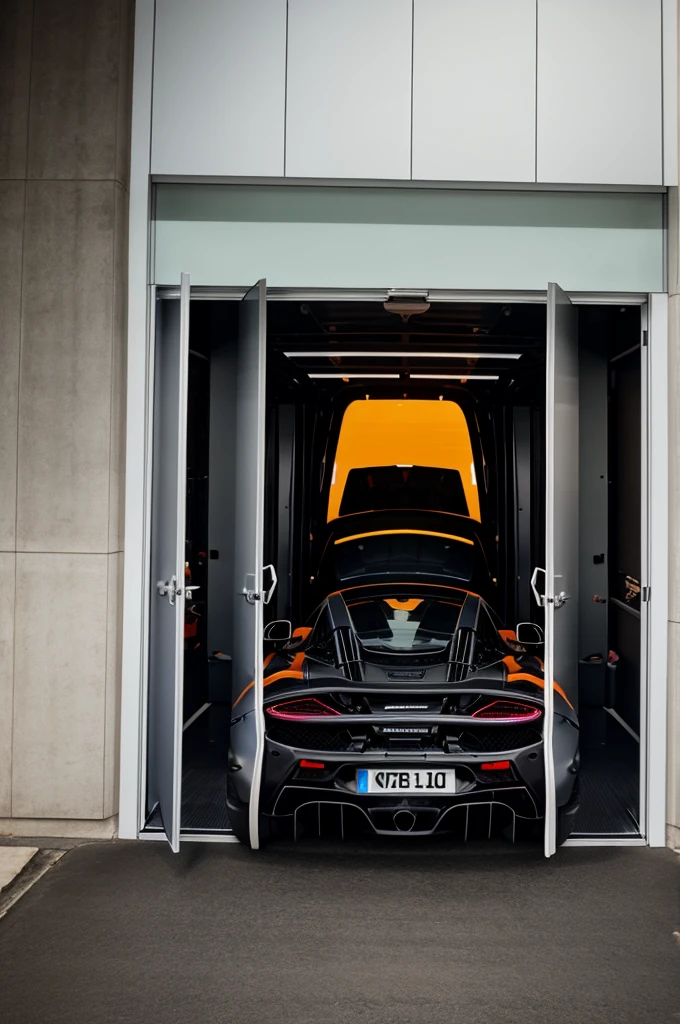 McLaren door open 