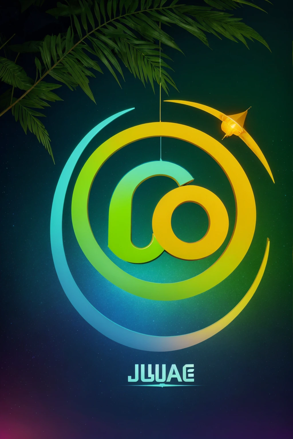 A solid, brightly colored background (perhaps a gradient of green and blue to reflect the jungle theme).
The text "IQ Bharat" written prominently in the center. Use a playful and bold font with a slight 3D effect to add depth.
The letters can be a mix of vibrant colors, or each letter can be a different color to grab attention.
A subtle education symbol is incorporated. It could be:
A small graduation cap nestled amongst the letters of "IQ Bharat."
An open book subtly forming the letter "I" in "IQ."
A glowing lightbulb positioned above the text, symbolizing knowledge.