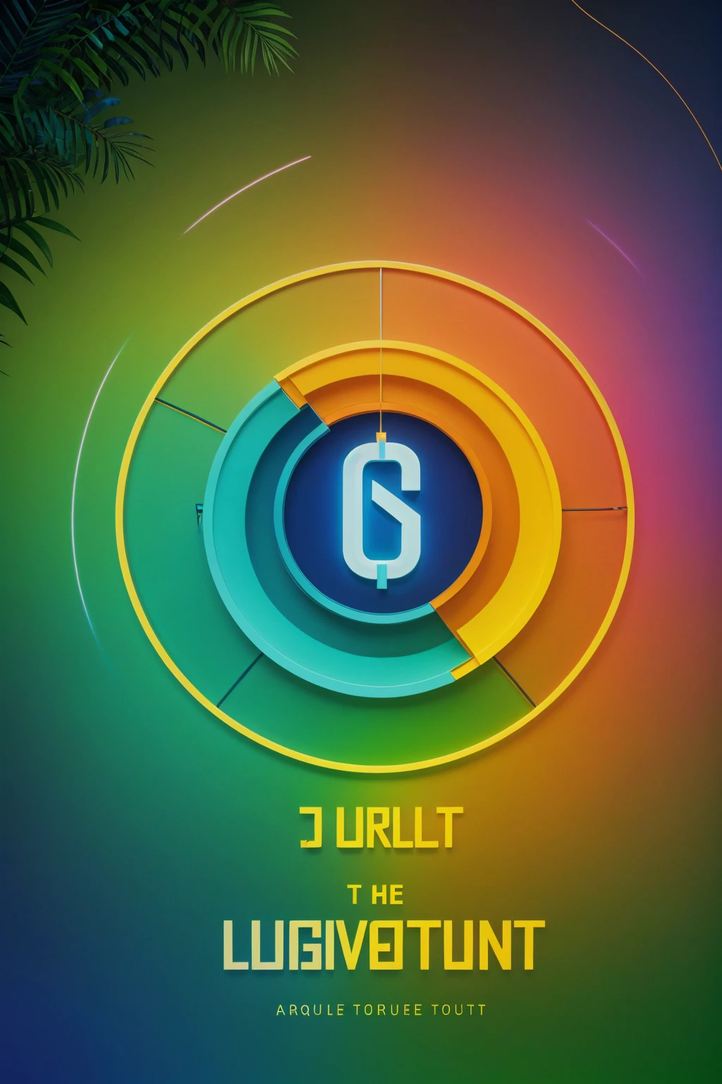 A solid, brightly colored background (perhaps a gradient of green and blue to reflect the jungle theme).
The text "IQ Bharat" written prominently in the center. Use a playful and bold font with a slight 3D effect to add depth.
The letters can be a mix of vibrant colors, or each letter can be a different color to grab attention.
A subtle education symbol is incorporated. It could be:
A small graduation cap nestled amongst the letters of "IQ Bharat."
An open book subtly forming the letter "I" in "IQ."
A glowing lightbulb positioned above the text, symbolizing knowledge.