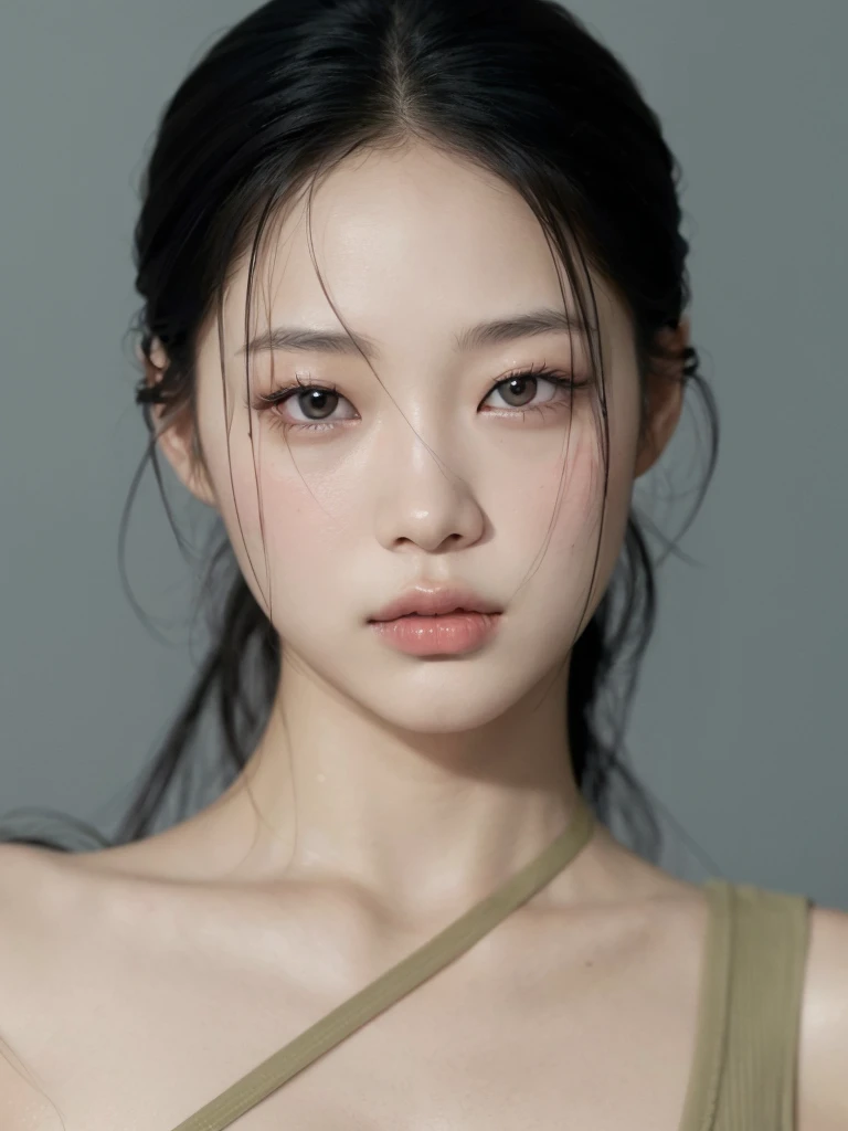 jennie pink black, blackpink jennie portrait, Beautiful young Korean woman, Leaked image, kim jennie de blackpink
