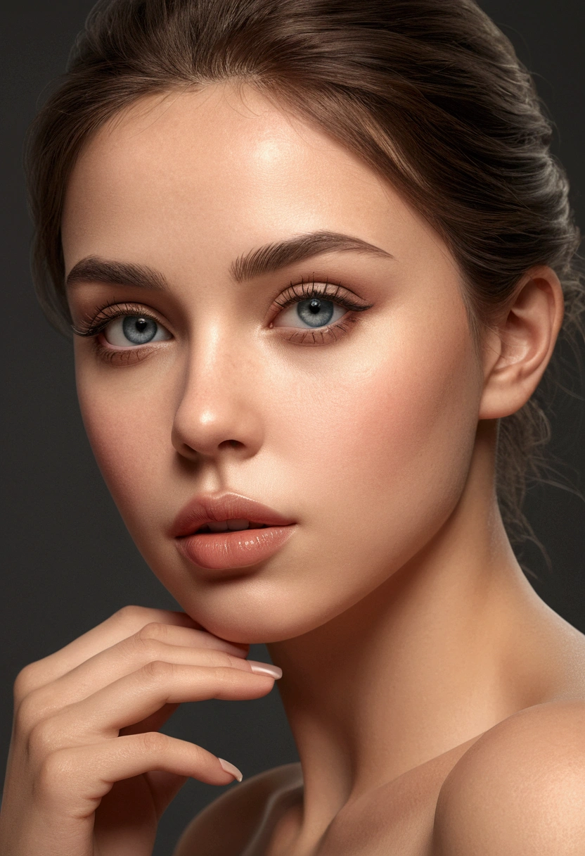 a beautiful nude female figure, highly detailed face, beautiful detailed eyes, beautiful detailed lips, flawless skin, elegant pose, natural lighting, photorealistic, 8k, best quality, masterpiece