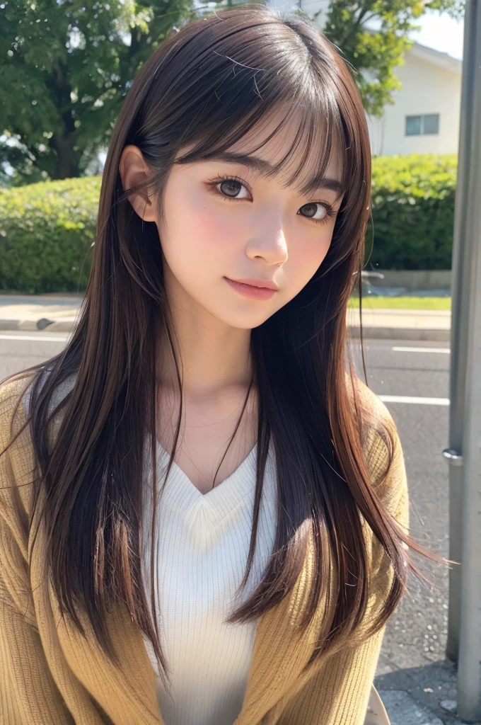 A beautiful girl who looks like a combination of Umi Yahagi and Reise Matsumoto