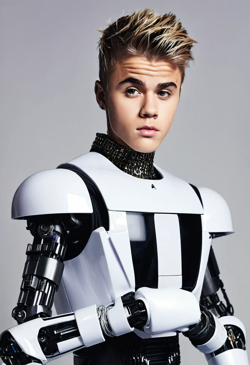 Justin bieber boxeador robot