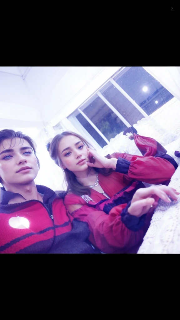 a romantic couple, beautiful detailed eyes, beautiful detailed lips, extremely detailed eyes and face, longeyelashes, tender embrace, passionate kiss, glowing skin, warm lighting, soft focus, intricate details, dreamlike, impressionist style, warm color palette, radiant lighting