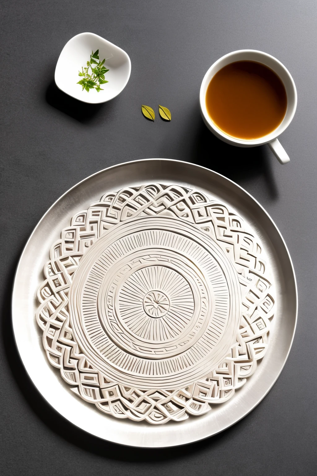 Embossed Tray Art