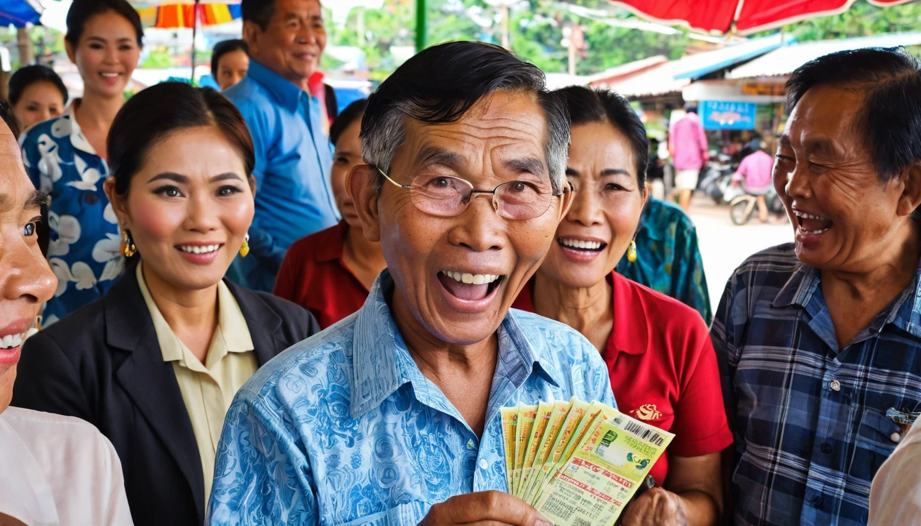 Flea market in Thailand There were people all over the place selling lottery tickets. People are choosing to buy Thai government lottery tickets., , ,, senior adult, very happy face, Thai, summer, middle age adult, very happy face, Thai, spring, adult, very surprised face, Thai, winter, middle age adult, very happy face, Thai, spring, senior adult, very surprised face, Thai, summer, senior adult, very surprised face, Cambodian, winter, senior adult, very happy face, Filipino, summer, adult, neutral face, Thai, winter The atmosphere of lottery trading in front of the lottery office There are many vendors selling lottery tickets, and many people come to buy them., , ,, , ,