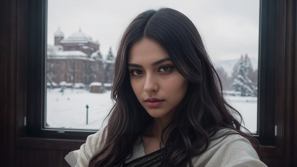 Young Indian woman sakshu, black western styled saree, merraige hall, detailed body, detailed face, ultra realistic, charming, cute, big hazel eyes with long wavy hair, medium breast, perfect fingers, ambient lighting, winter, detailed background, 8k,The bokeh is perfectly framed, Hyperrealistic, Super detailed, 8K, High quality, trending art, trending on artstationh, Sharp focus, photographed, Intricate details, Highly detailed, art of greg rutkowski