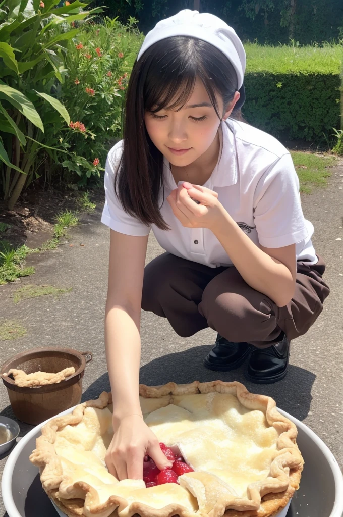 Pie kneading