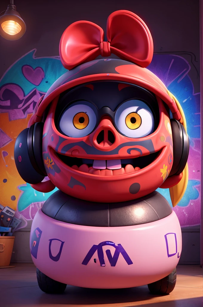 A dramatic, high-contrast, cinematic photograph of a T-shirt design, reminiscent of Christian Audigier's style, featuring a central skull wearing trendy, oversized headphones, surrounded by swirling acid smileys and musical notes in a psychedelic, graffiti-inspired pattern. The skull's eyes are shaded with trendy, oversized sunglasses, and its mouth is curved into a cool, laid-back smile. In the center of the design, bold, cursive script proclaims "I live for the weekend" in a metallic silver font, with subtle, shimmering highlights that catch the light. The overall aesthetic is photorealistic, with a subtle film grain texture that adds a nostalgic, retro vibe to the image, evoking the feeling of a vintage, grainy music video. The colors are vibrant and bold, with hot pinks, electric blues, and sunshine yellows that pop against a deep, midnight-black background, drawing the viewer's eye to the skull's cool, carefree expression.