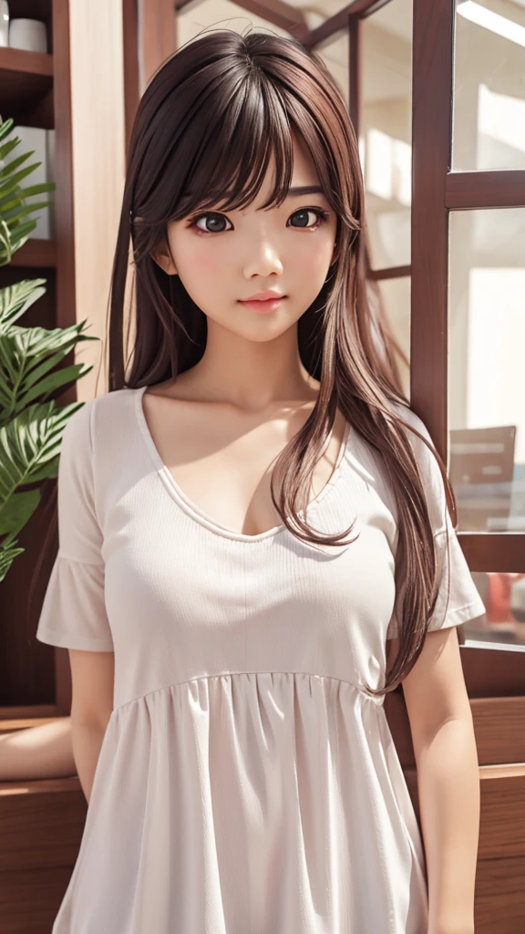 realistic, best quality, hyoon, (upper body:1.4),