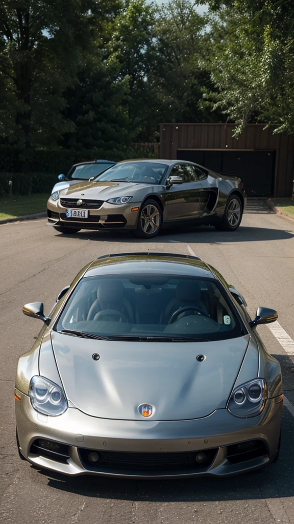 bitcoins, rich car