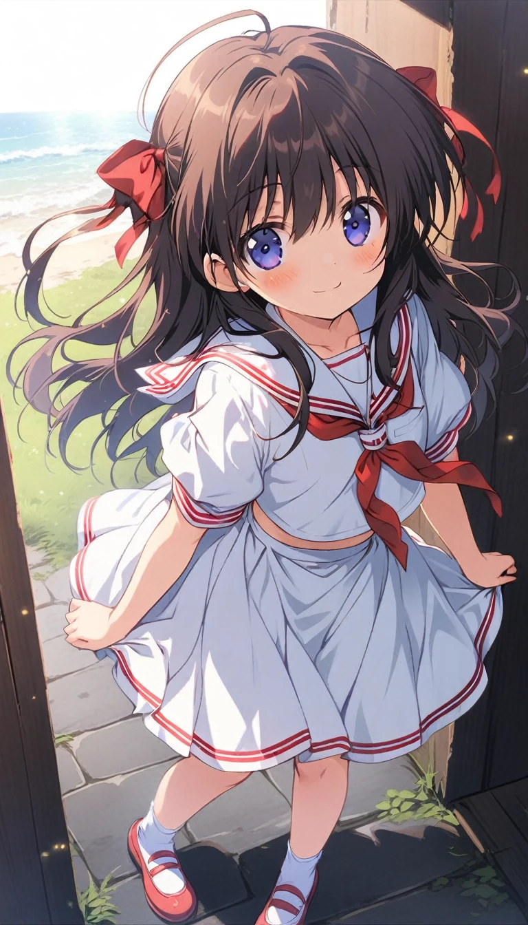 key_(company),clannad,kanon,air,little_busters!,rewrite,summer pockets ,game cg,serafuku,standing,full body