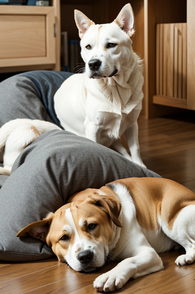Scientists has max dog whit cat