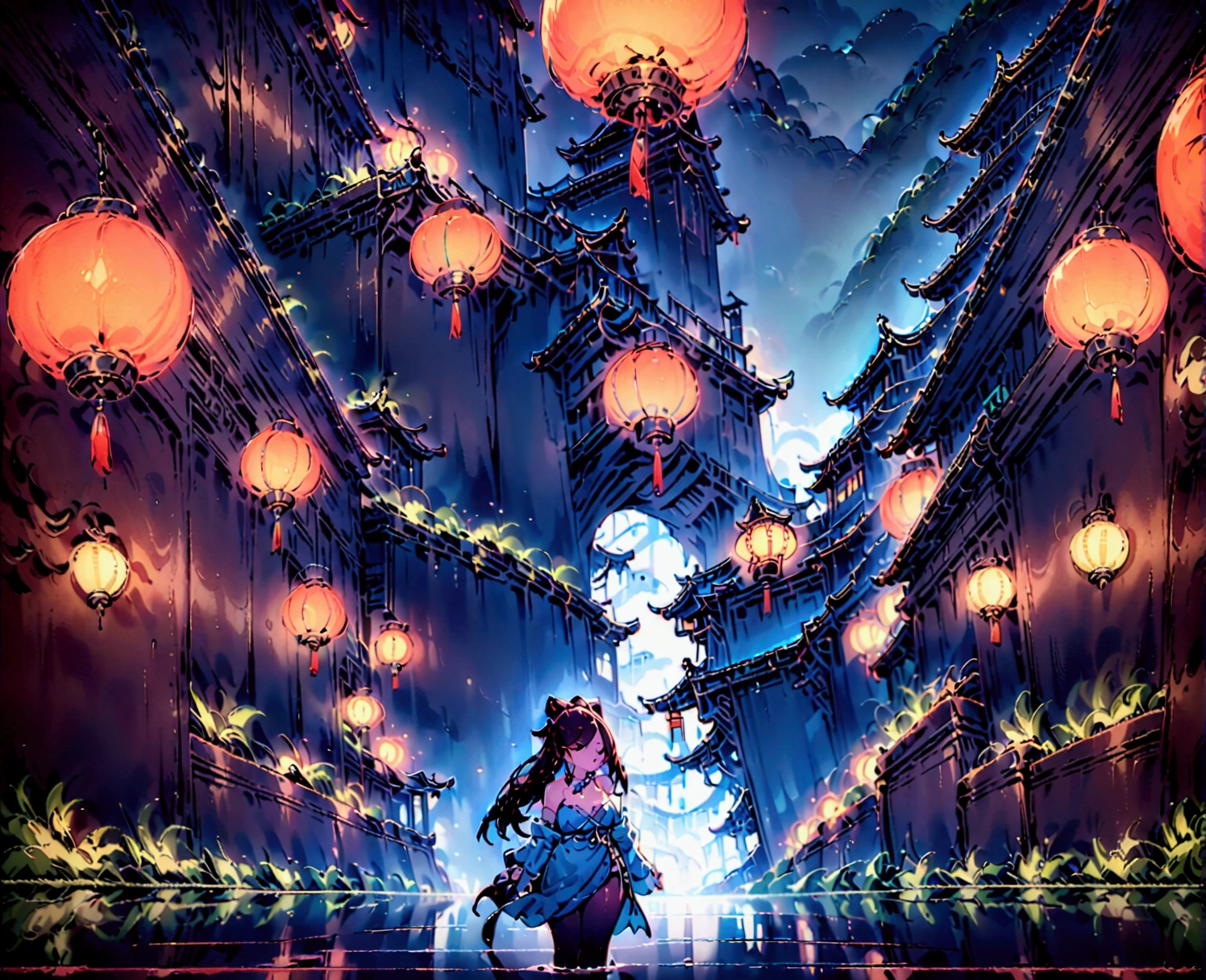 High quality masterpiece, landscape, Animated train passing through water on the tracks, Bright Starry Sky. Romantic Train, Pixiv, Concept Art, Lofi Art style, reflection. by Makoto Shinkai, Lofi Art, Beautiful anime scene, Anime landscape, Detailed landscape — width 672, in Makoto Shinkai&#39;s Style, Makoto Shinkai&#39;s Style, Enhanced Details.
Starry Sky with a person sitting on a box, Famous anime drawings, Topics on pixiv, magical realism, Space Sky. by Makoto Shinkai, Starry Sky!!, Awesome Wallpapers, Anime Sky, the sky is a Starry Sky, Atmospheric anime, Anime Background, Anime Background art, Starry Sky, Star-filled sky