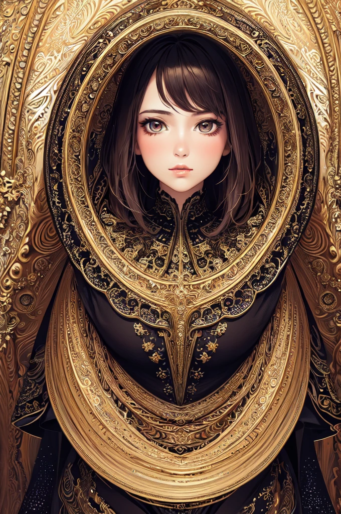 (masterpiece, top quality, best quality, official art, beautiful and aesthetic:1.2), (1girl), extreme detailed,(fractal art:1.3),colorful,highest detailed