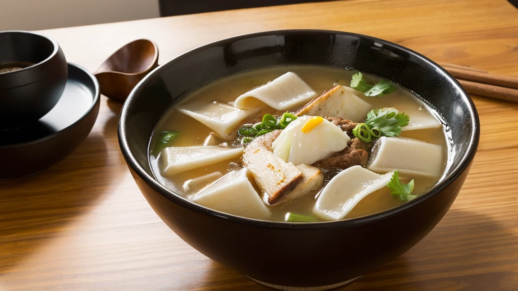 A bowl of samgyetang