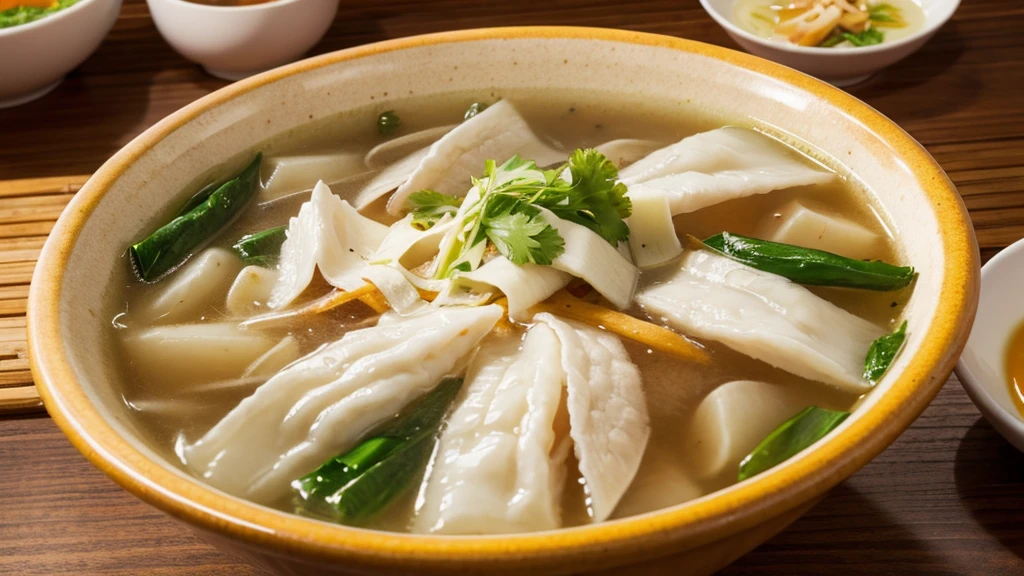 A bowl of samgyetang