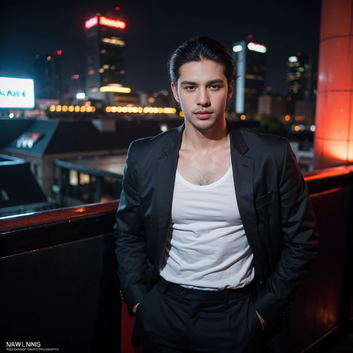 Real, Raw, Photo, Realistic photography ,handsome men , night , nightclub ,rating_save
