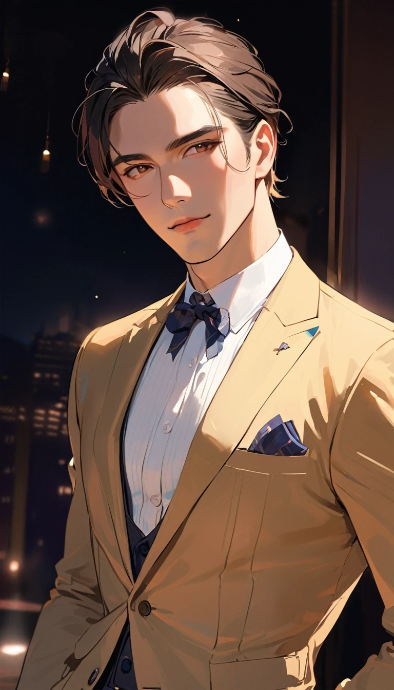 A handsome man