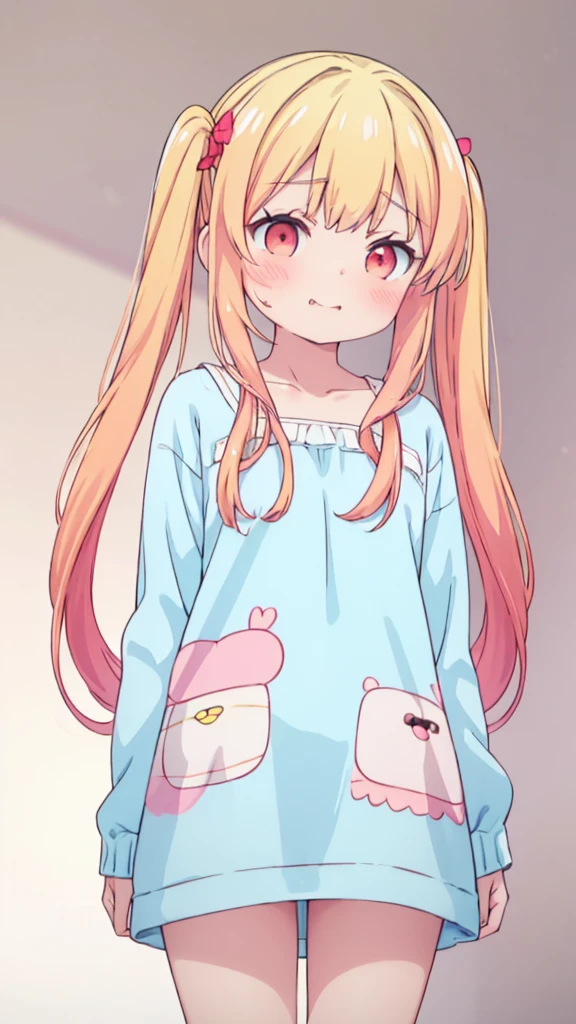 ((masterpiece:1.2, best quality)),(kawaii:1.2)
BREAK
(child:1.4), (baby,child:1.4),{perfect cute girl}
BREAK
(fat,plump,obese:1.2)
BREAK
oversized clothes, happiness
BREAK
dynamic angle