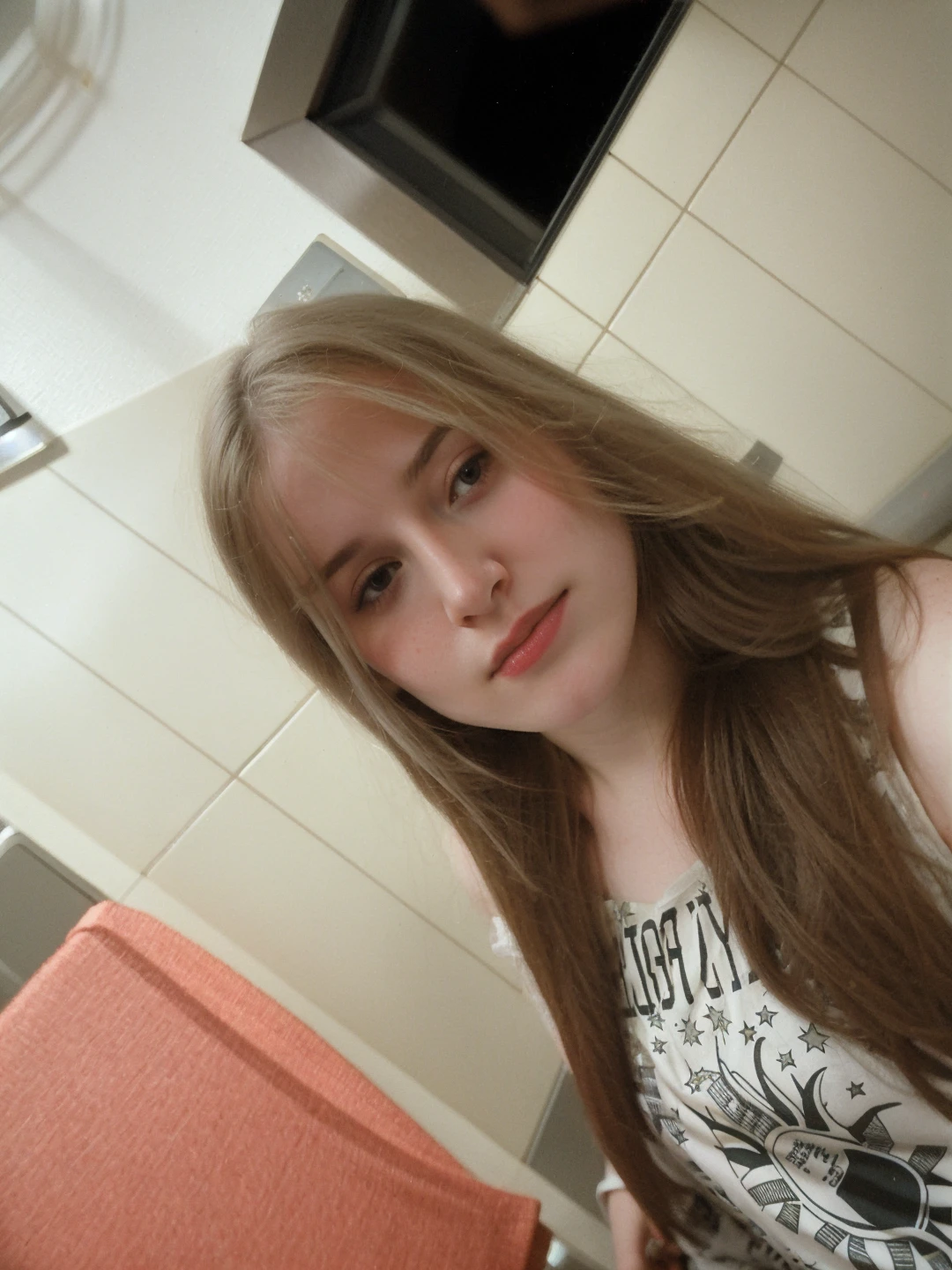 polaroid photo, night photo, photo of 24 y.o beautiful woman, pale skin, bokeh, motion blur