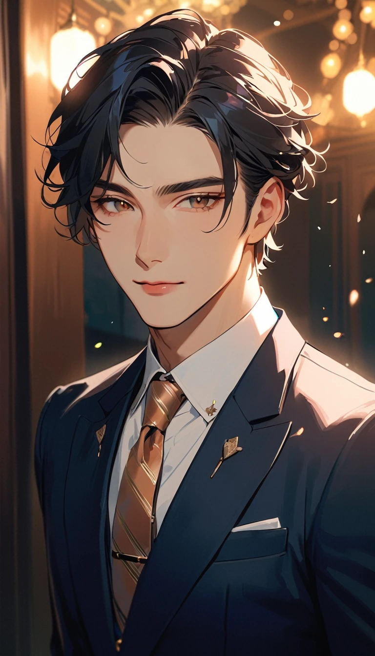 A handsome man, 25 years old