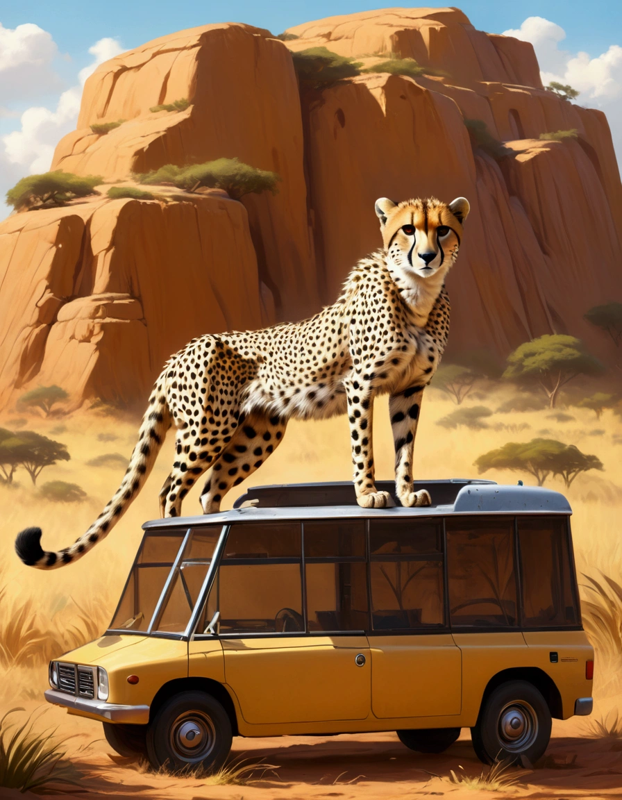 I'm just curious, why are you a cheetah instead of a vehicle? Or some mundane item like a toaster oven?