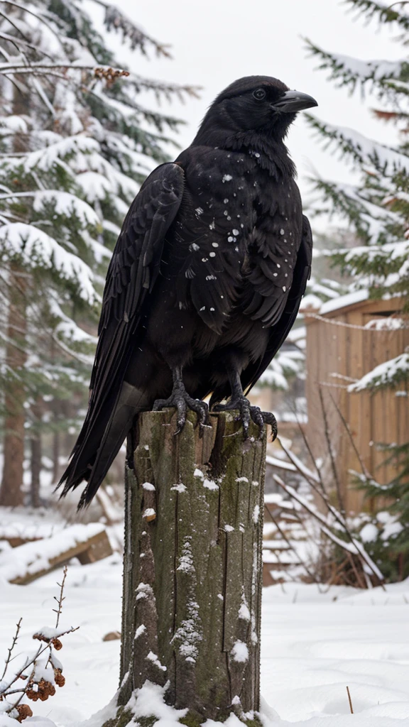 The way a crow
Shook down on me
The dust of snow
From a hemlock tree

Has given my heart
A change of mood
And saved some part
Of a day I had rued.