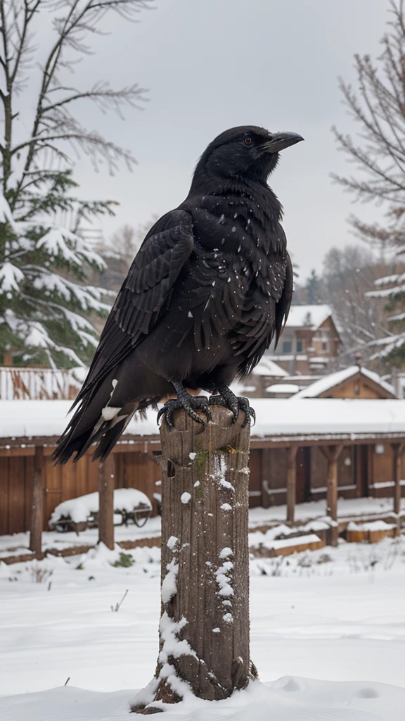 The way a crow
Shook down on me
The dust of snow
From a hemlock tree
Has given my heart
A change of mood
And saved some part
Of a day I had rued.