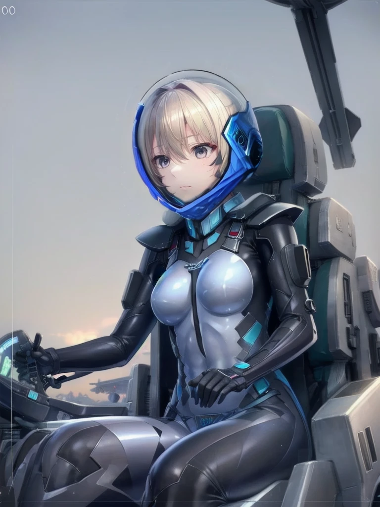  ((Female pilot in the cockpit of a reconnaissance plane), (airplane cockpit), (in flight), (10000 feet altitude)、(sky view):1.7),, short hair, street, emo, BLACK hair, white eyes, eyeliner, apocalypse, girl, nside the (cockpit:1.9) of a (futuristic spaceship:1.6), , blush,sitting on a chair, covered navel, space helmet, muvluv, space helm, plug suit , space helmet, eva helm, space suit, short hair, from below