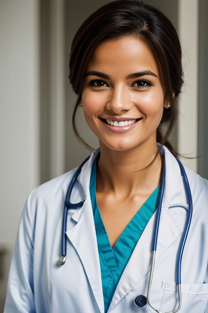 Smiling doctor