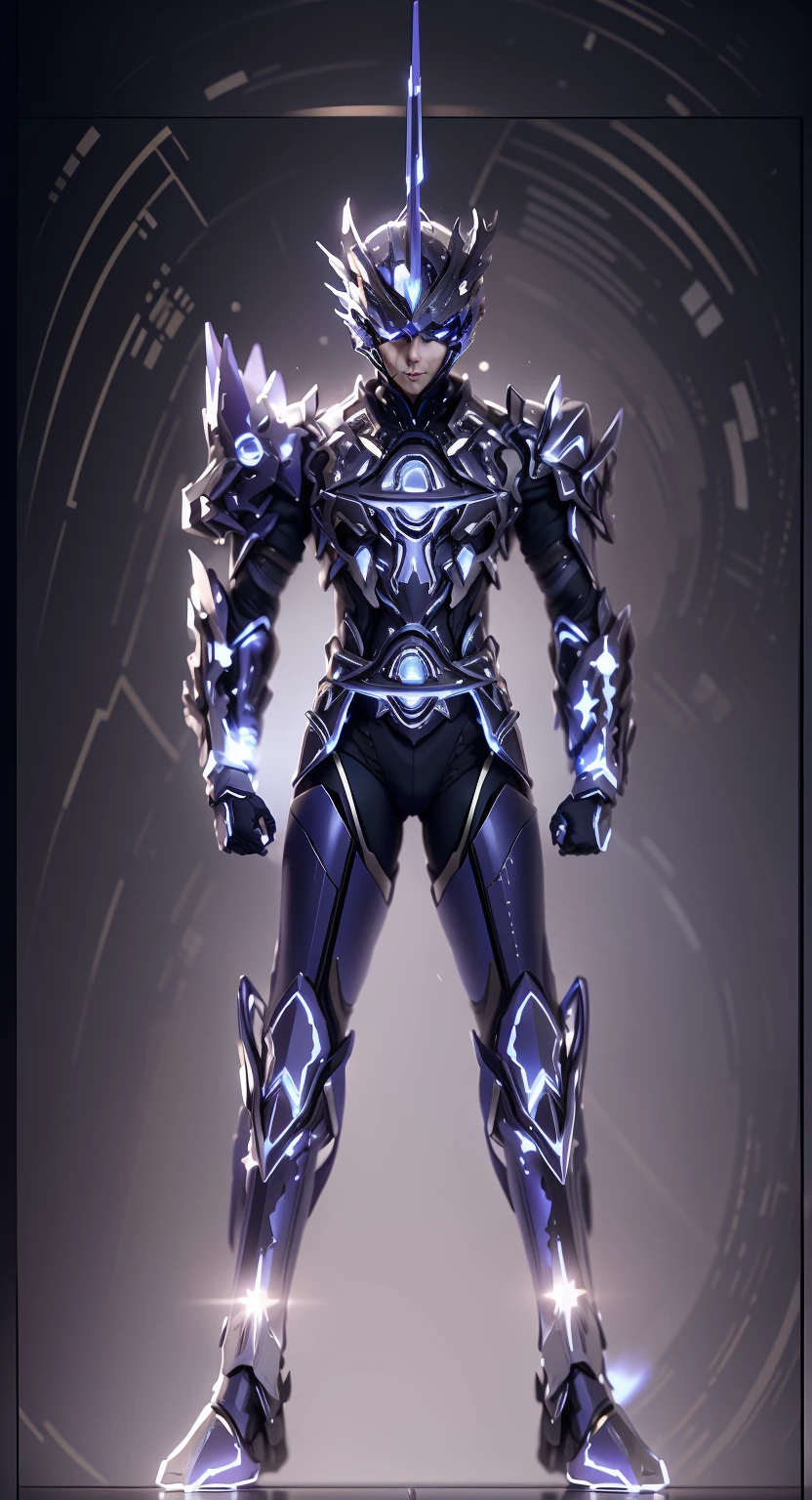 The color changes from starry sky to blue and purple，Some starry blue and starry purple（Ensure its layering and armor texture，Starry sky color as main color，Change the middle to a mirror image）