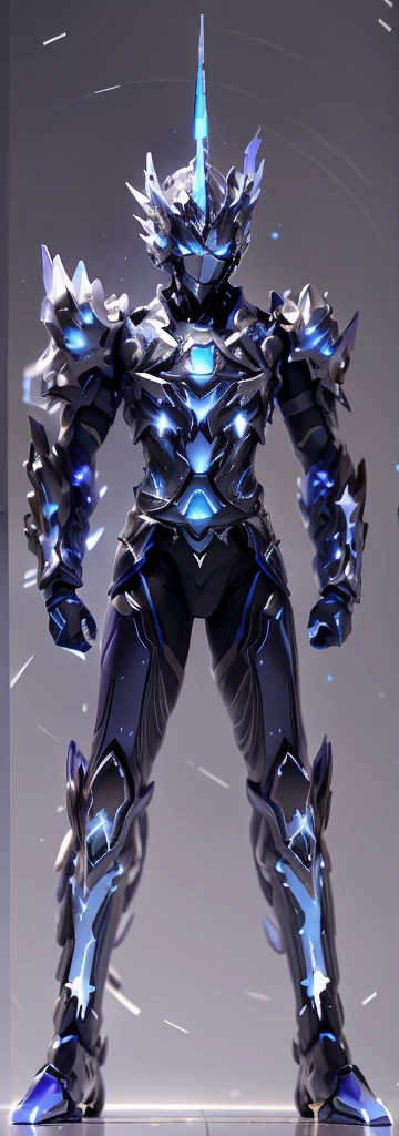 The color changes from starry sky to blue and purple，Some starry blue and starry purple（Ensure its layering and armor texture，Starry sky color as main color，Change the middle to a mirror image）