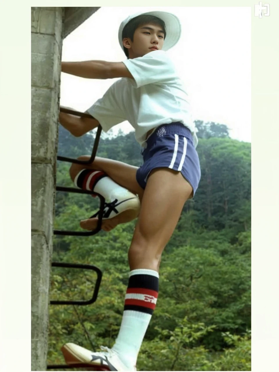 teenagers , young , light-skin , wearing an dark red sexy underwear, tmasterpiece,k hd,the feet,Transparent sports vest,semi transparent,black long socks,The barefoot , red colour , handsome and cute , extreme cute boy , white skin , dark red underwear boxers shorts , extremely tall and cute boy ,oppa model , handsome model , full body , dark red boxers underwears short shorts , black socks , white light-skin , Chinese model , young boy , white skin , handsome and extremely cute , red boxers underwear shorts , long black socks , handsome model , at the park , jogging , model oppa , long legs , jogging , running , high knee black socks ,black long socks , stand up , extremely tall , extremely high , red underwears , red sports underwear , long black socks , clean and white legs , Chinese model , extremely long legs , looking at the camera , clean and white thigh , heavy bulge , kid face , baby face , wearing jacket , red underwears boxers , light and white skin , Chinese model , strike a pose , sexy pose , flexing pose , show off his handsome pose , size different , height different , tallest boy in the world , height comparison with other boy