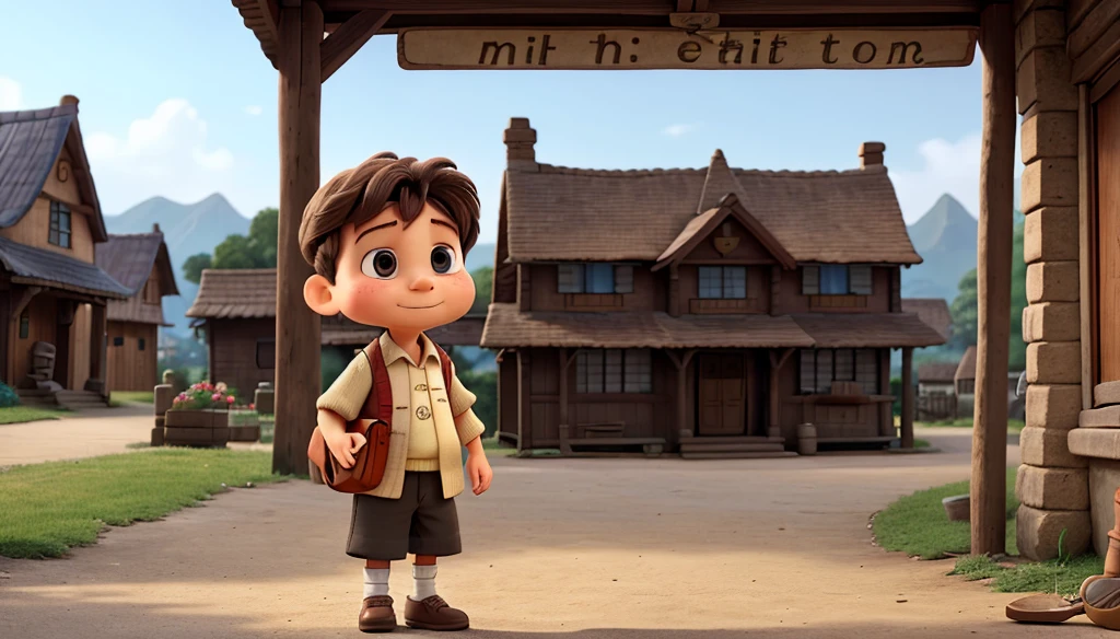 , a small boy took the wallet to its owner, an old woman in the village