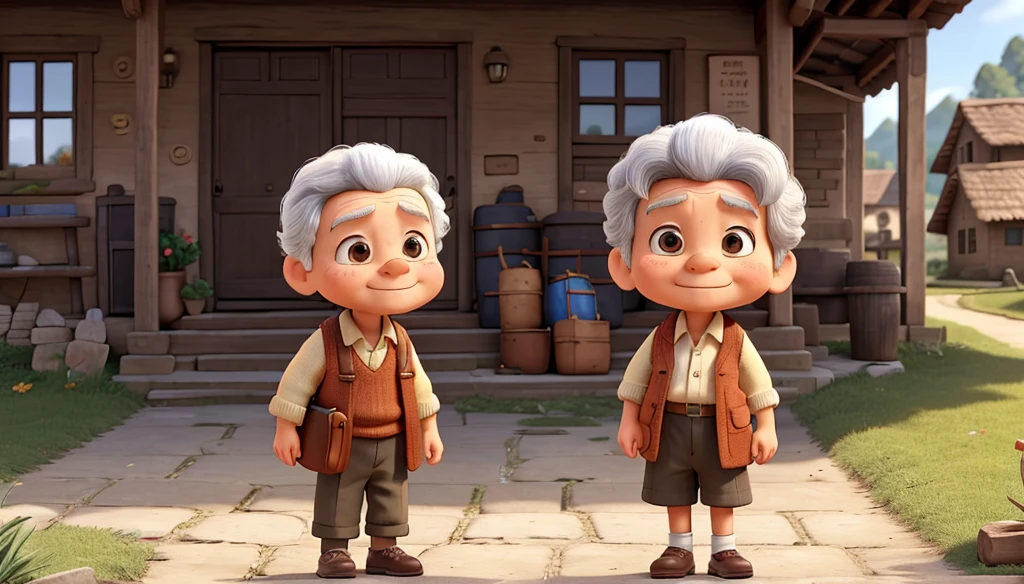 , a small boy took the wallet to its owner, an old woman in the village
