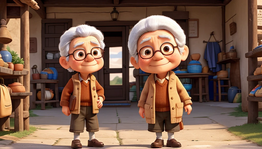 , a small boy took the wallet to its owner, an old woman in the village