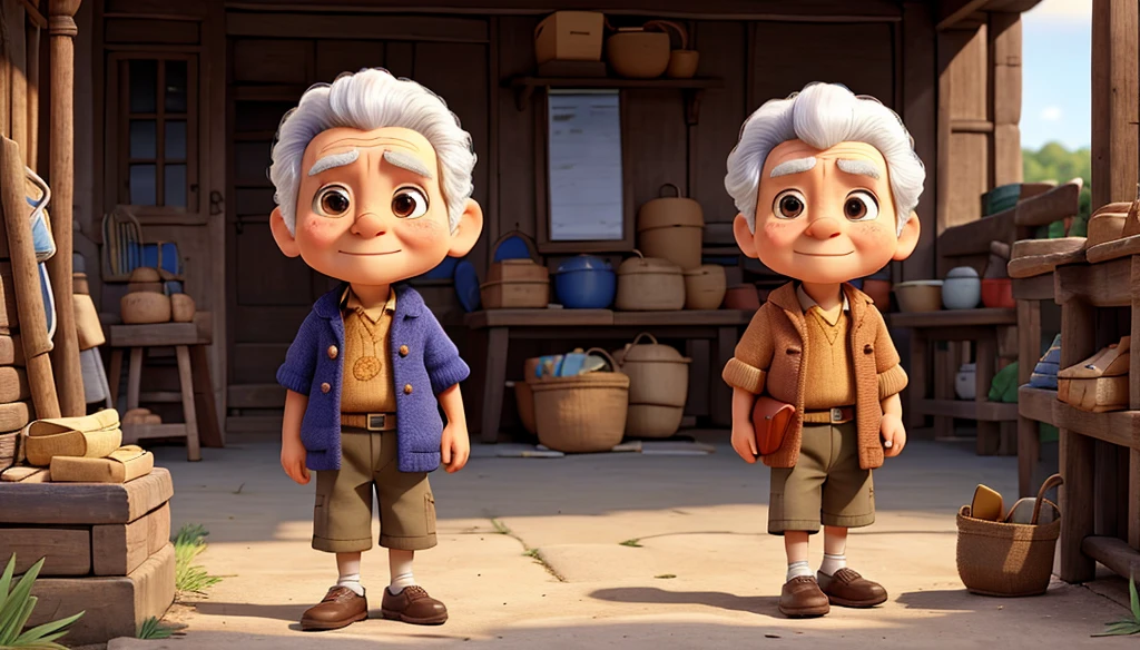 , a small boy took the wallet to its owner, an old woman in the village