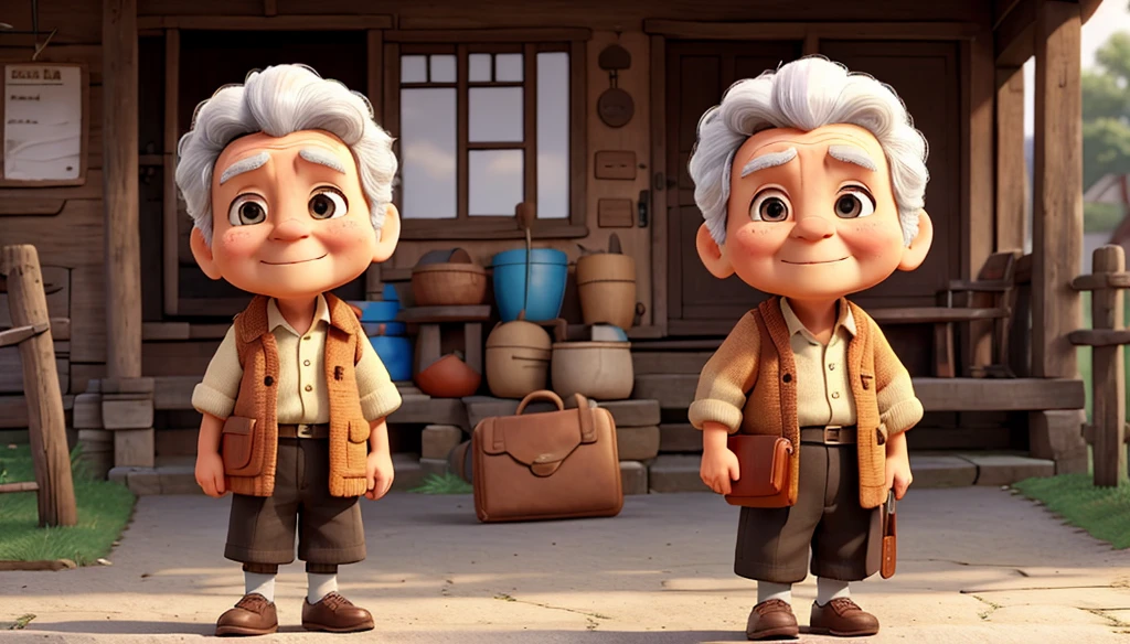 , a small boy took the wallet to its owner, an old woman in the village