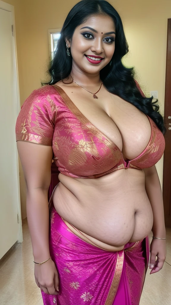 Indian Front Down woman masterpiece, best quality, ultra-detailed, (warm hue, warm tone: 1.2), wearing Hook Bra , 20 years old, (((big tits1.8))),((Huge Down breasts 1.6)),(((Plump Down body 1.8))), (((Big 1.8))),BBW(((Chubby 1.8))),((((Fat body 1.8)))),,(BIG ASS) (Indian instagram photo, wearing Hook blouse closeup face photo of 23 y.o Chloe in kebaya, Lipstick, sensual Lipstick, Sensational Make Up, huge Down cleavage, huge down breasts pale skin, (smile:0.4), hard shadows, G-STRING, bright lighting 8K