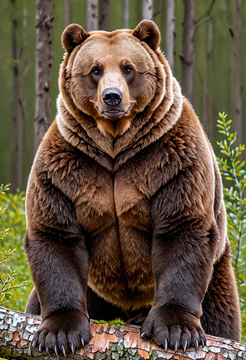 very,In the woods,male bear animal , Big Bear, furry bear, huge bear cock, long fat bear penis, hairy bone skin, gifted 