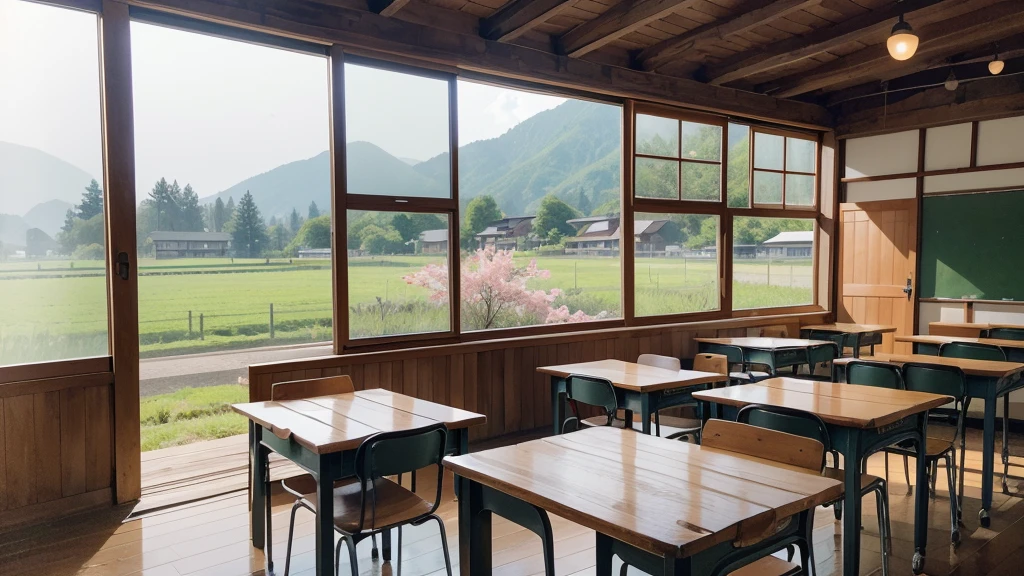 Old wooden schoolhouse - with high school girls studying in an old wooden schoolhouse、A rural landscape spreads out from the classroom window
Prologue: The history of wooden school buildings and their scenery
What is an old wooden school building in rural Japan、時代を超えて今もなおMany people々Loved by。These school buildings were built from the Meiji period to the early Showa period、It strongly reflects the culture and history of the region。High school girls studying in classrooms in wooden school buildings、In that simple yet warm space、I have learned a lot。and、The rural landscape spreading out from the classroom window、Bringing the beauty of nature and the changing of the four seasons to their everyday lives。

Structure and design of wooden school buildings
What are the characteristic designs of wooden school buildings、It is adapted to that construction technology and the natural environment of the region。What is a frame that uses plenty of wood、It is sturdy yet makes you feel the warmth of nature。The exterior walls and interior of the school building、Exudes a unique texture while withstanding years of wind and rain、It has an appearance that makes you feel history。教室内のWooden desk and chair、blackboard, etc.の備品も同様に、The texture used makes the students think of time in the past。

Countryside scenery spread out from a classroom window
The rural landscape seen from the wooden schoolroom window、Four Seasons Discount々It shows me the changes。Cherry blossoms are in full bloom in spring、Fresh green rice paddies spread out。In the summer、green々The rice that was shook in the wind、The sound of cicadas echoes through。In the fall, golden ears of rice bear fruit、You can feel the joy of harvesting。and冬には、A snowy landscape spreads out all over、A tranquil landscape spreads across the classroom。These landscapes are、It teaches students the beauty and strength of nature。

The life of a high school girl in a wooden school building
What is the life of high school girls studying in wooden school buildings、It has a unique rhythm that differs from modern urban schools。Early in the morning、The girls head to school by bicycle or on foot、Enjoy a variety of natural scenery on the way to school。When I arrived at school、Open the old wooden door、I will enter the classroom。Inside the classroom、In a space where you can feel the warmth of wood、Classes are held while being surrounded by old blackboards and desks。While watching the scenery from the window、I feel the changing of the four seasons、You can enjoy a sense of unity with nature。

Classes and school events
During class、High school girls concentrate and work hard at studying。古い木造校舎のInside the classroom、Airy、The natural scent of each season wafts through the air。In spring or fall、Open the window、A fresh breeze flows into the classroom。In between classes、Sometimes I enjoy chatting with my friends while looking at the rural scenery by the window。

Also、School events also have an atmosphere unique to wooden school buildings。Sports day and cultural festival、Collaborative events with the community, such as rice planting and rice harvesting、It will be a special memory for the students。At an event held in the courtyard of an old school building、Interactions with local residents have also deepened、I feel that they are part of a community that is important to them。

Preservation and future of wooden school buildings
What is the old wooden school building、From its historical value and beauty、Many people々It is wanted to be saved to。but、From aging and earthquake resistance issues、There are many challenges in maintenance and management。While cooperating with local communities、Perform repairs and reinforcements、Efforts are continuing to pass on this valuable cultural property to the next generation。

Coexistence and learning with nature
What is life in a wooden schoolhouse、It's also a place to learn about coexistence with nature。Classes while looking at the rural landscape、Through schoolyard activities、The students felt the power and beauty of nature、It fosters a sense of respect。Also、Through local agricultural experiences and environmental education programs、Practical learning is also deepening。These experiences are、No matter where they go in the future、It will be the foundation for continuing to have a heart that values nature。

教室内の風景と学びの場
木造校舎のInside the classroom、In a space where you can feel the warmth of woodす。Wooden desk and chair、blackboard, etc.、Because everything uses wood、There is a warm atmosphere。Also、The wooden boards on the floor have been polished through years of use、That luster tells history。In the classroom、An old organ or a map hanging on a wall、There are textbooks etc. that have been used、There are many items that make you feel the times。Students studying in these environments、While coexisting with nature、You can learn about local history and culture。

Connections with local communities
What is a wooden school building、It's also a place to deepen connections with local communities。Local festivals and eventeetings etc. are also often held、It functions as a place for local residents and students to interact。Especially at elementary schools and middle schools in rural areas、Since the entire school has a small number of students、The entire region supports school life、There is a trend of watching。Local residents participated in school events、By doing activities together with the students、Strong bonds are born。